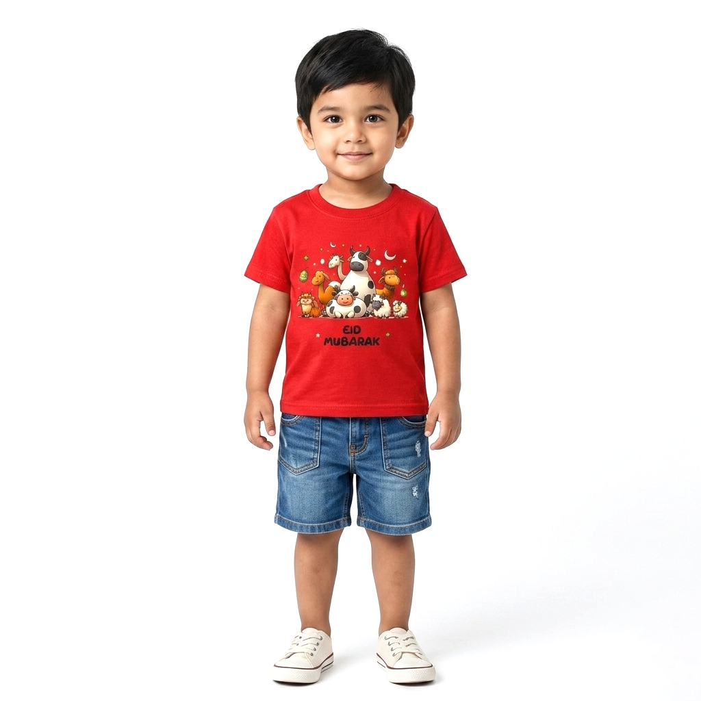 Bakra Eid Unisex red Tee - Image 2