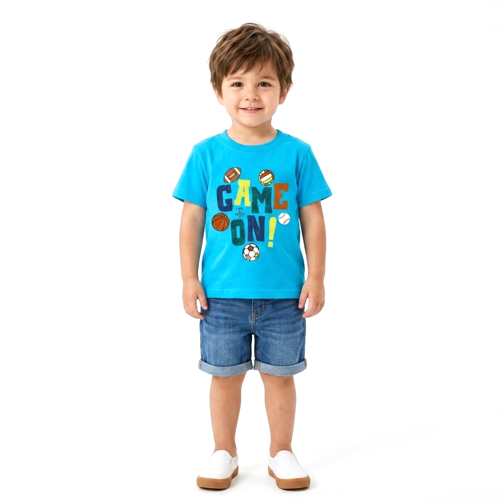 Casual T-Shirt Game-On - Image 2