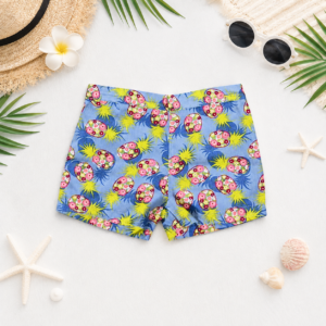 Floral Pineapple Shorts Set for Kids