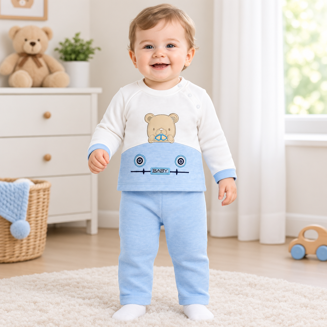 2 Piece Teddy Bear Set - Image 3