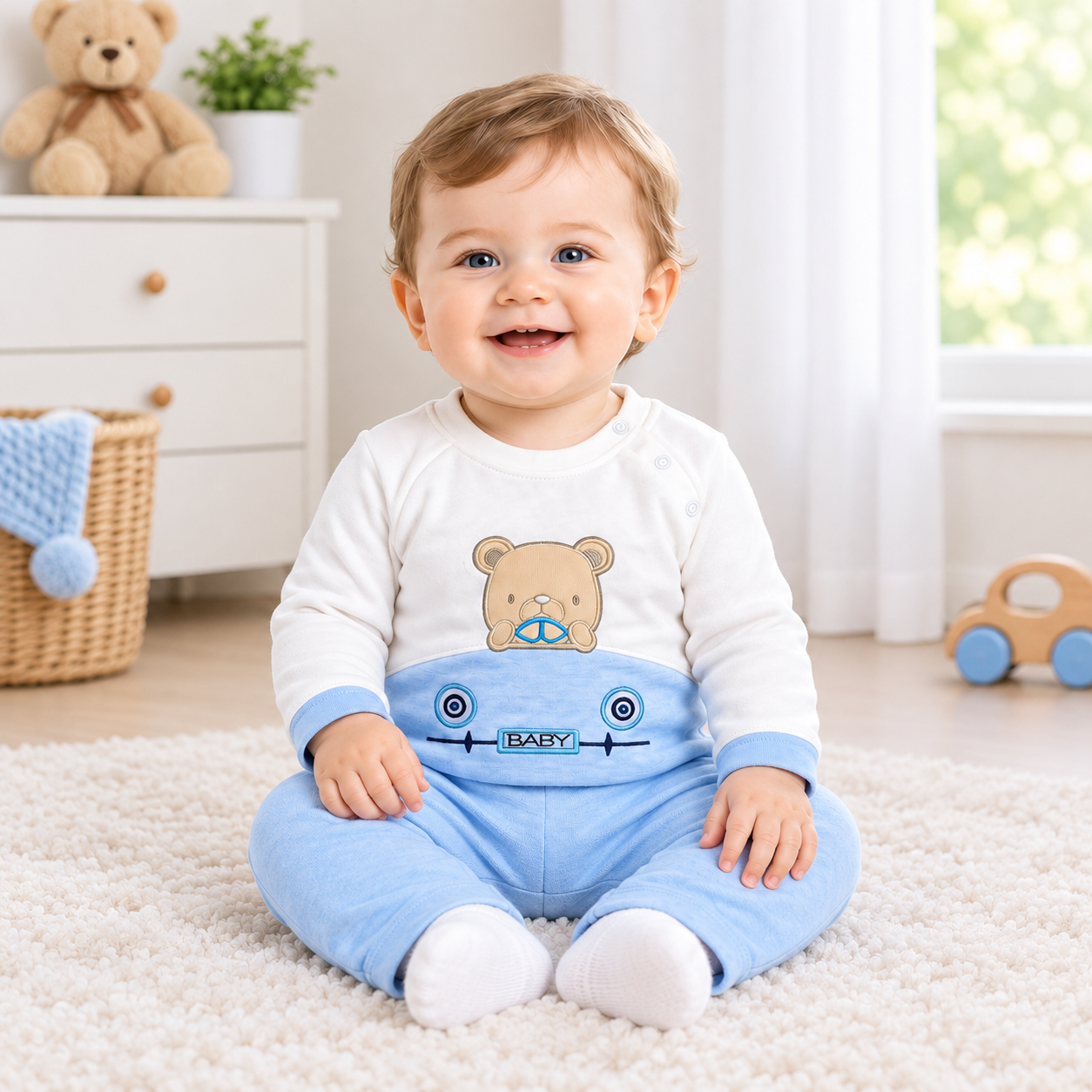 2 Piece Teddy Bear Set - Image 2