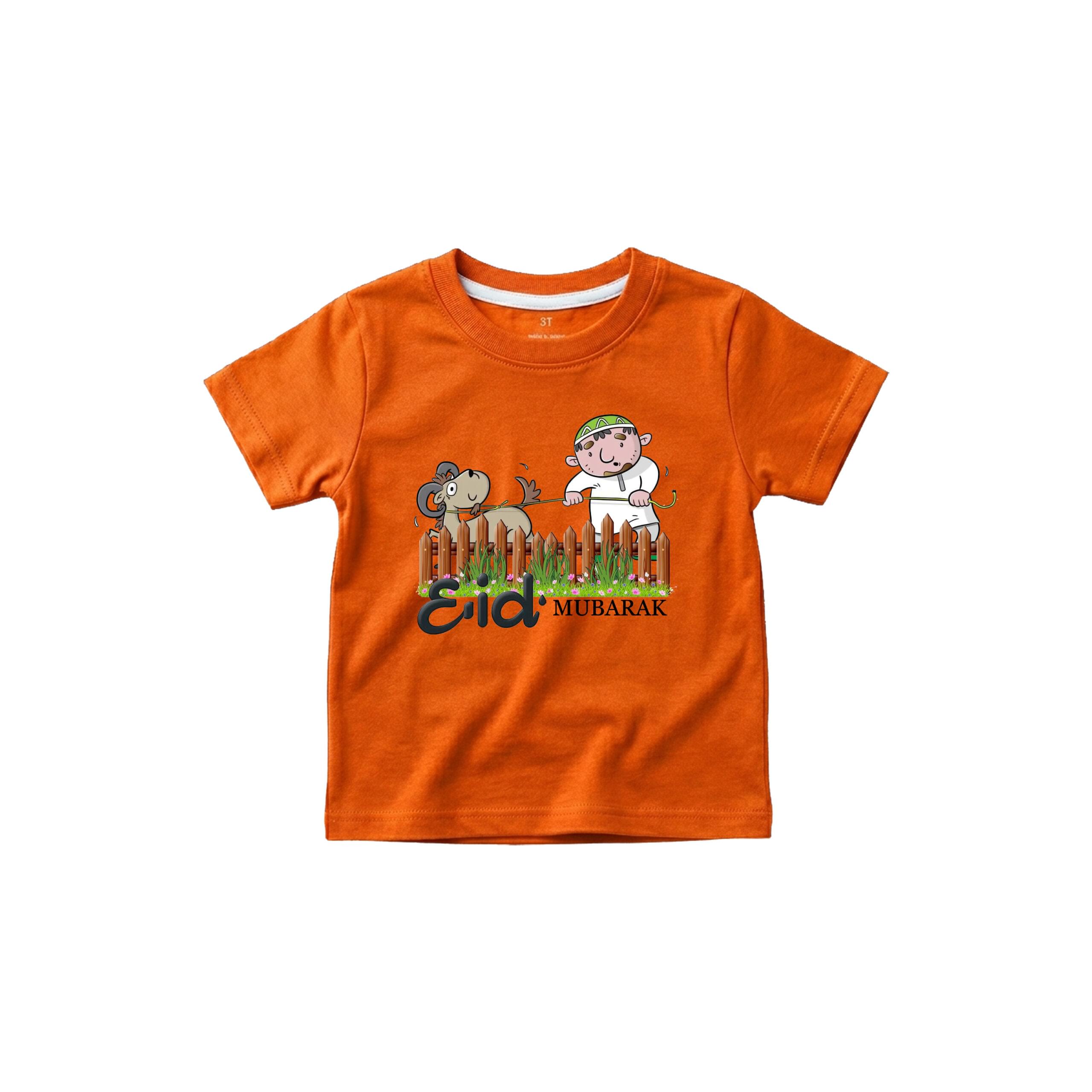 Bakra Eid Unisex Orange Tee