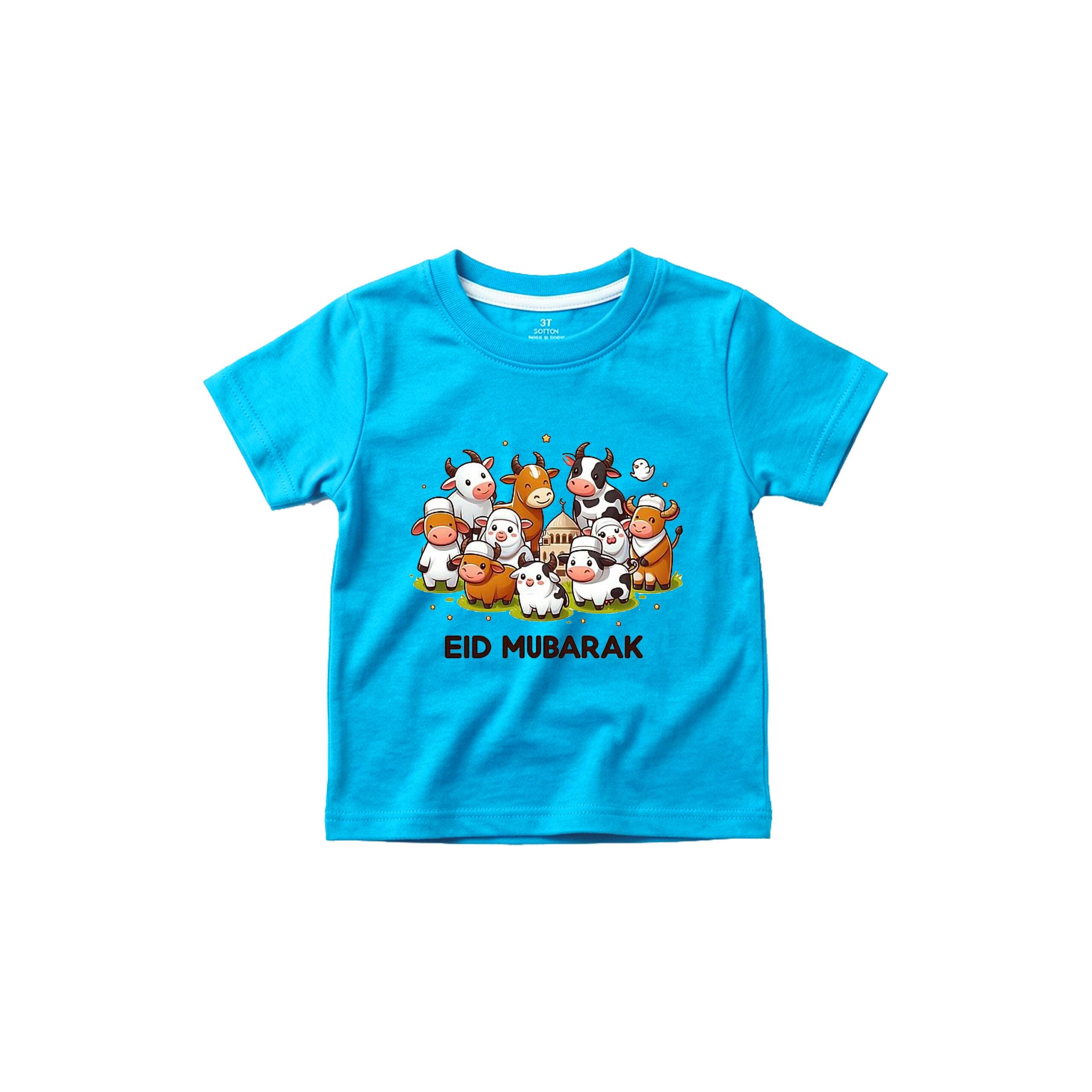 Bakra Eid Unisex Light Blue Tee