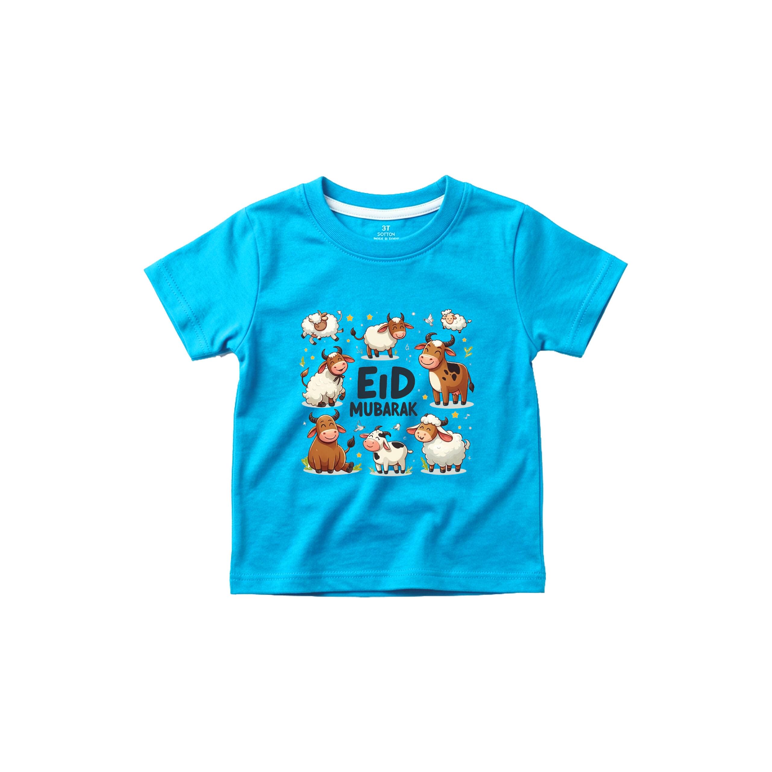 Bakra Eid Unisex Light_Blue Tee