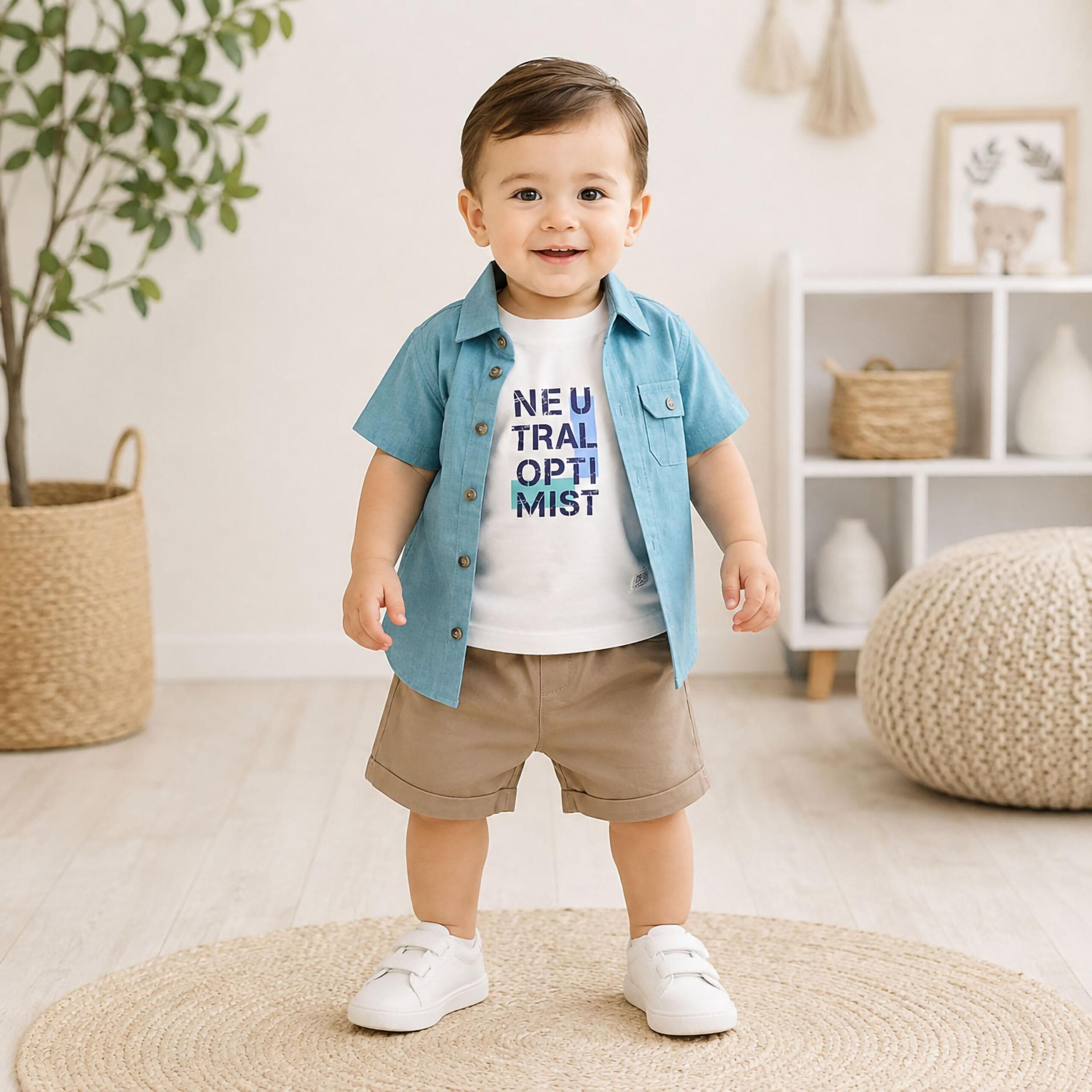 Baby Boy Casual Clothing Set - Image 3