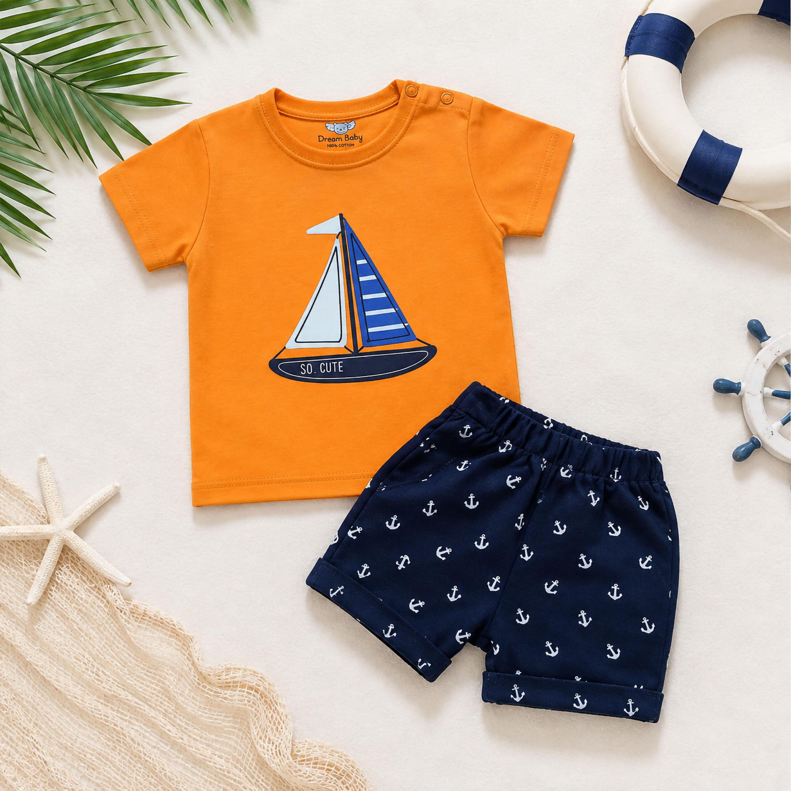 Short T-Shirt Casual Outfit Set
