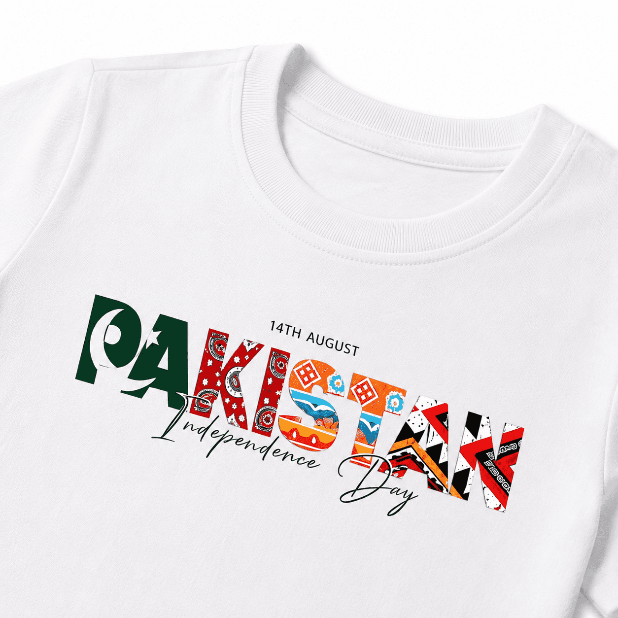 Pakistan Independence Day Kids T-Shirt - Image 2
