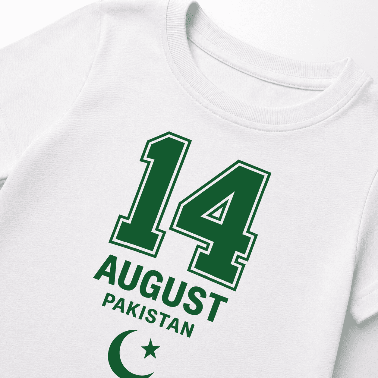 14 August Pakistan Kids T-Shirt - Image 2