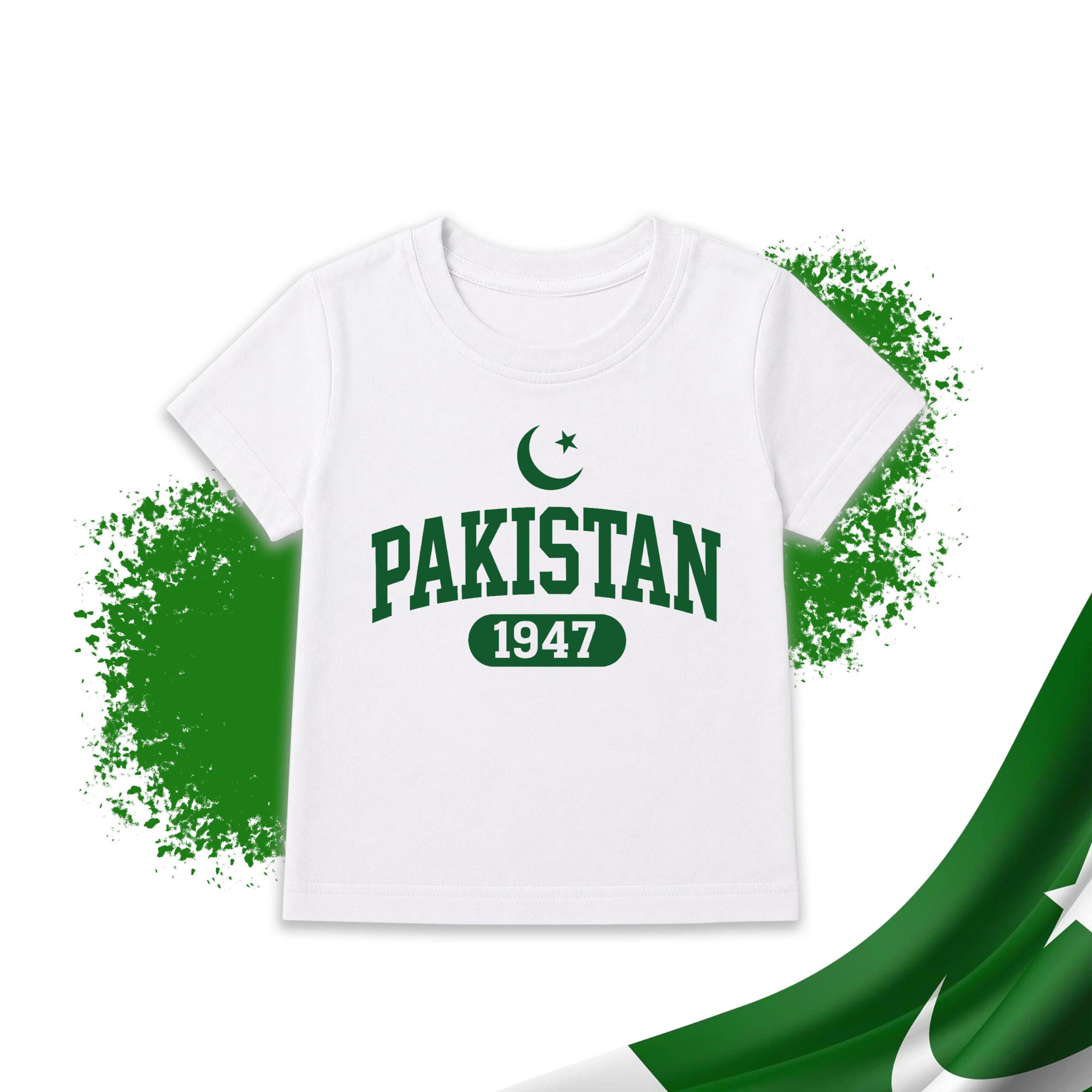 Pakistan 1947 Kids Independence Day T-Shirt