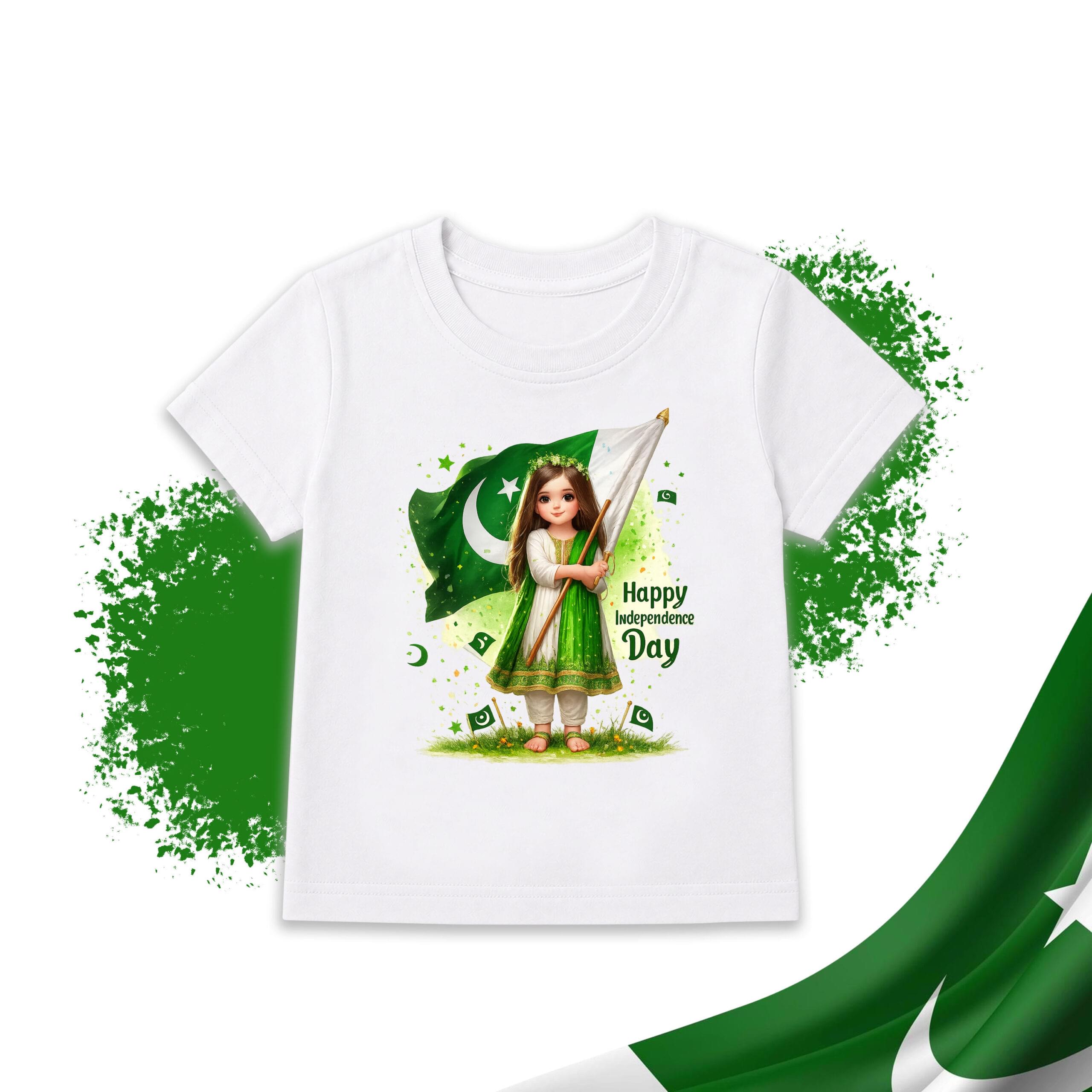 Independence Day Girls Kids T-Shirt