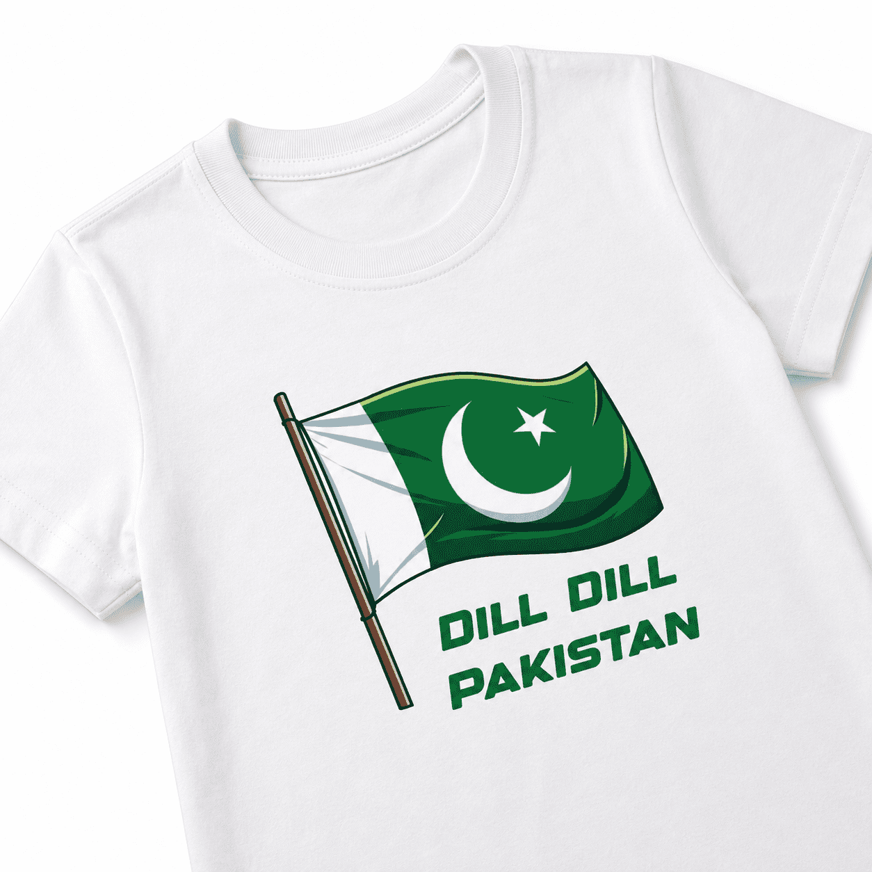 Dil Dil Pakistan Kids T-Shirt - Image 2