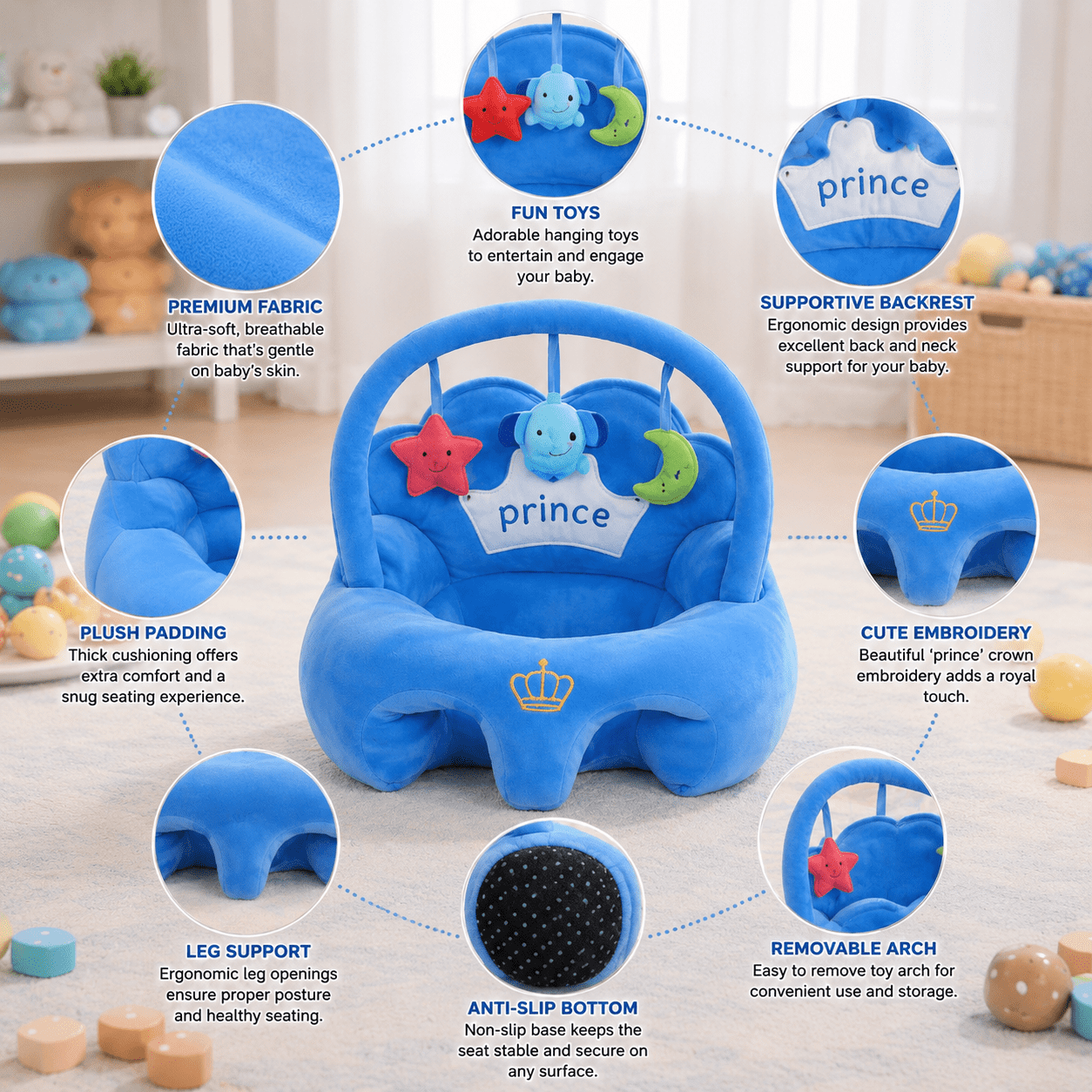 Prince Baby Seater - Image 2