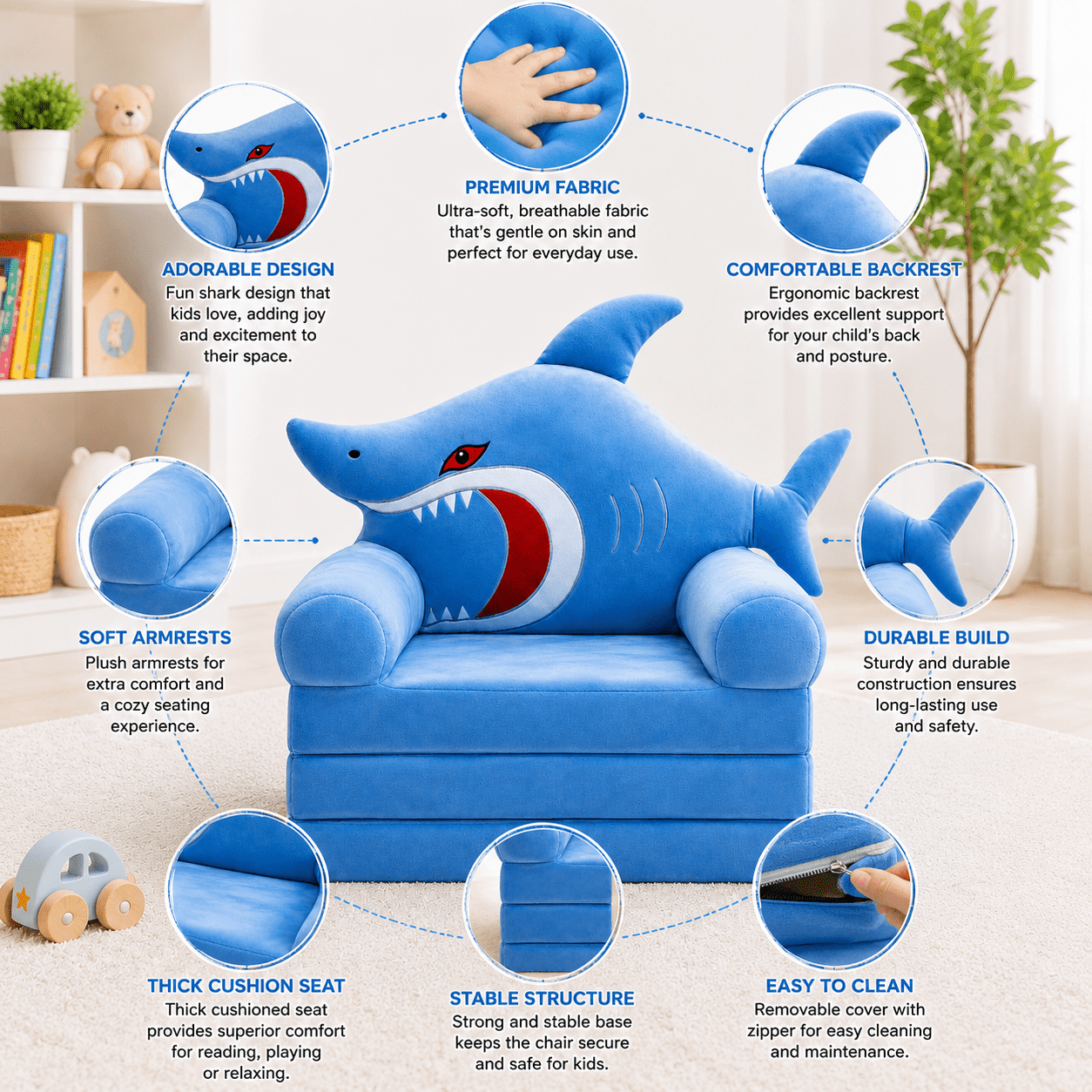 Shark Baby Seater - Image 2