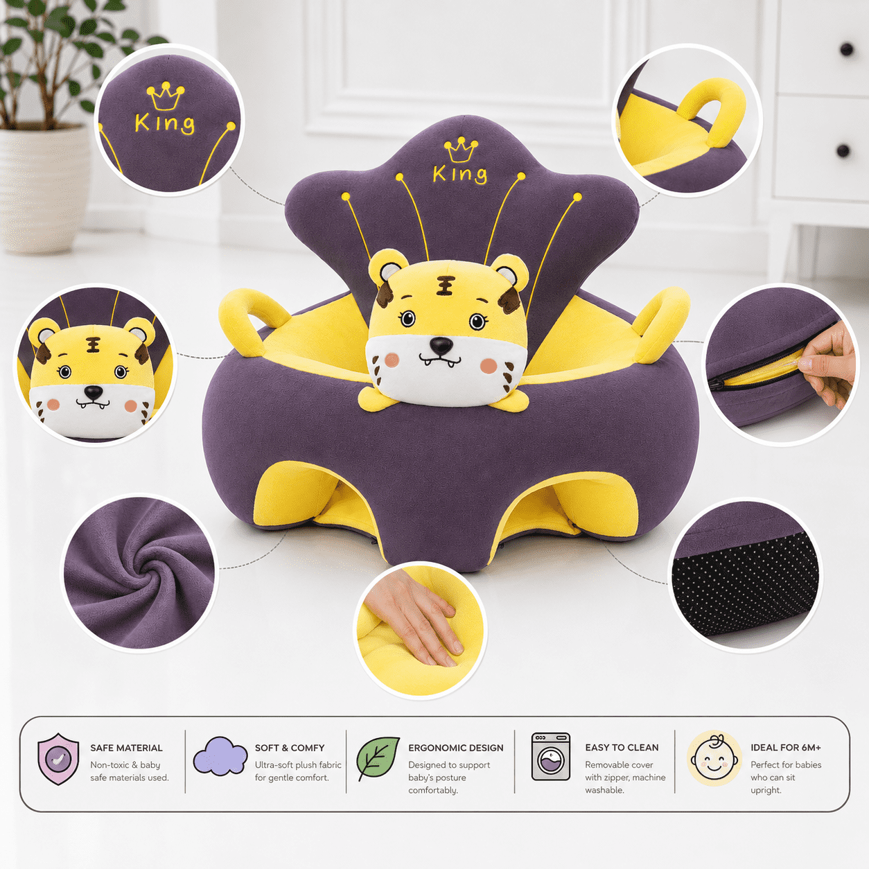 Tiger Baby Seater - Image 2